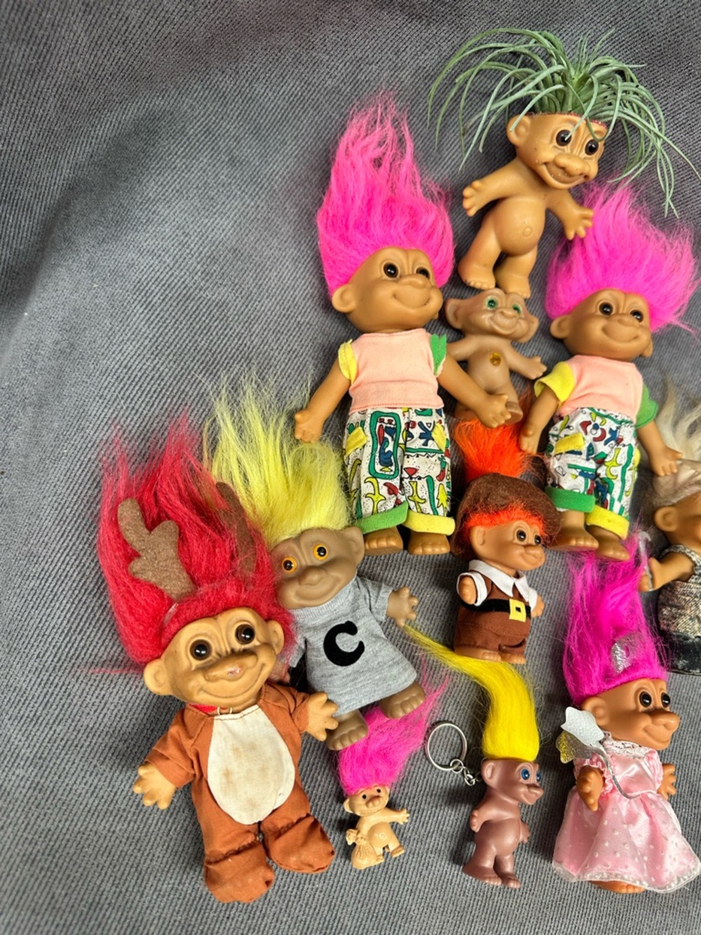 Vintage troll dolls 11 piece lot - Picture 3 of 3